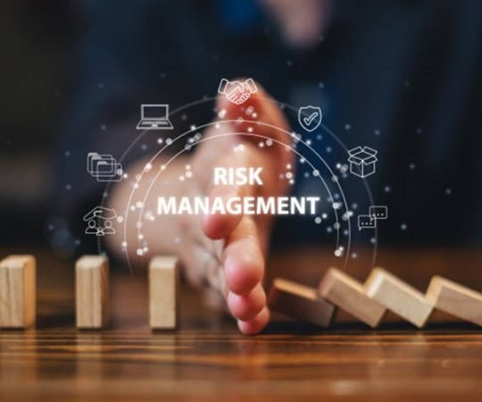 Hand cut of risk. Concept of company risk management. Risk analysis of investment strategy, economy. Solve business problem. Company's solution failure control. Vision process. Recovery finance crisis